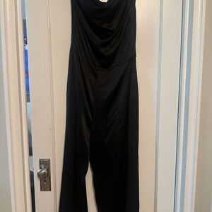 Reformation Annika Silk Jumpsuit size 8
